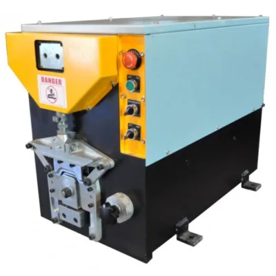 Electrical round and square downspout elbow machine