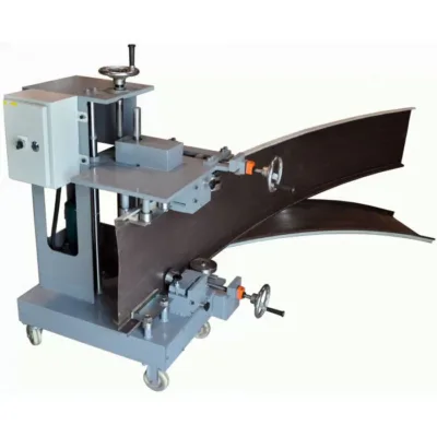 Standing seam roof panel curving machine